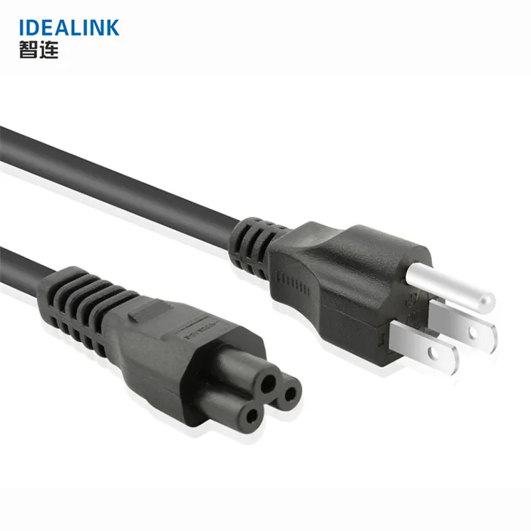 3-Pin-Nema-5-15P-to-IEC-C6-AC-Power-Cords-Extension-Cords-Power-Cable-US-Laptop-Power-Supply-Cord