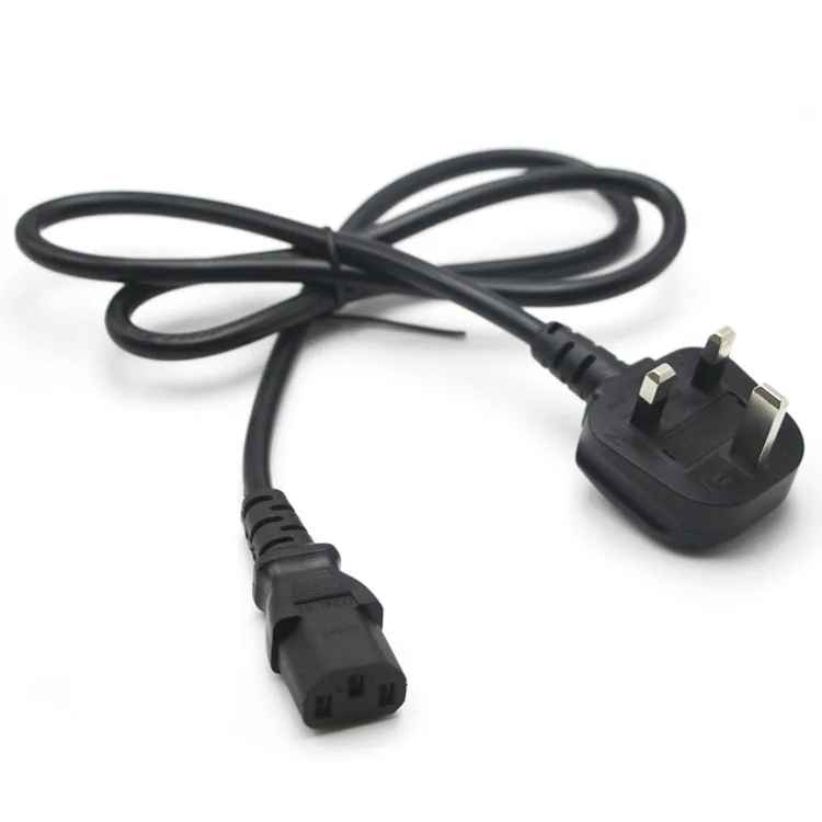 3-Pin-UK-Plug-C13-Power-Cable-1.8m-British-Standard-AC-Power-Cord-0.75mm2-Fuse-for-Computer-Laptop-Extension-Cords