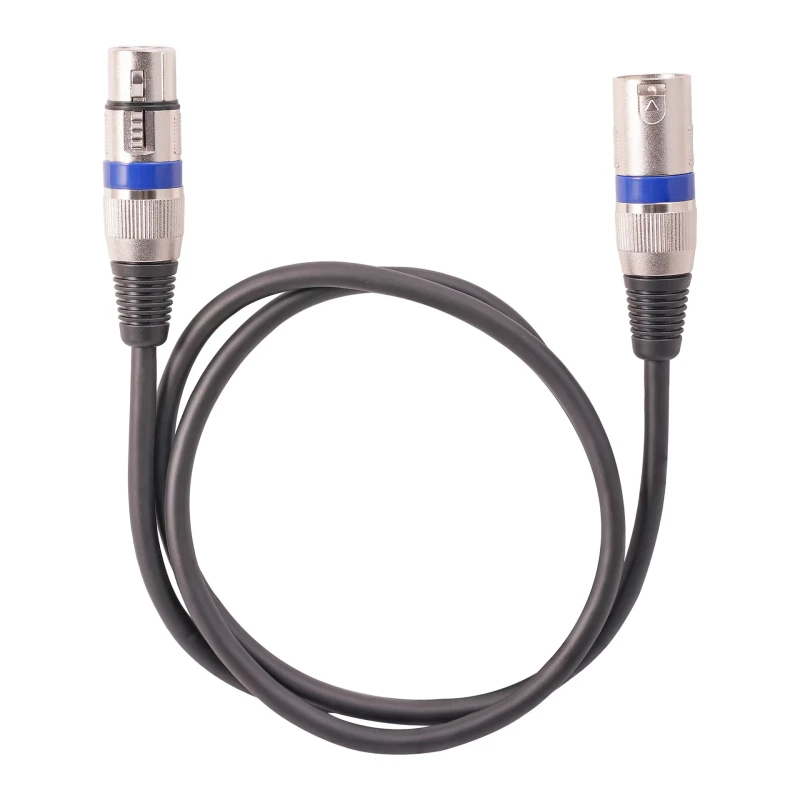 3-Pin-XLR-DMX-Cable-Male-Female-PVC-Stereo-Projector-DVD-Player-Audio-Video-Available-XLR-Extension-Cord