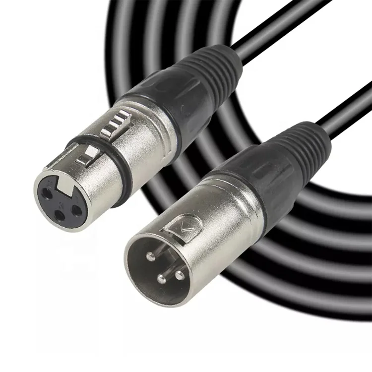 3-Pin-XLR-Male-Plug-RCA-Audio-Speaker-Cable-with-PVC-Jacket-for-Guitar-Car-Microphone-Instrument-Use