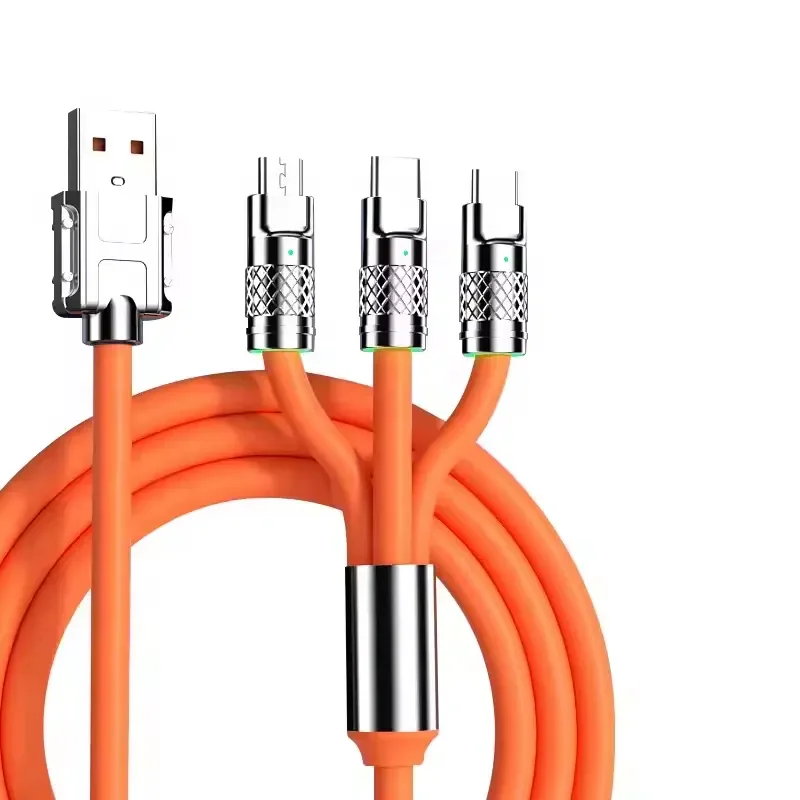 3-in-1-Metal-Super-Fast-Charging-Cable-120W-Usb-to-Type-C-Fast-Charging-Data-Line-Usb-Silicone-Quick-Charge-Cable