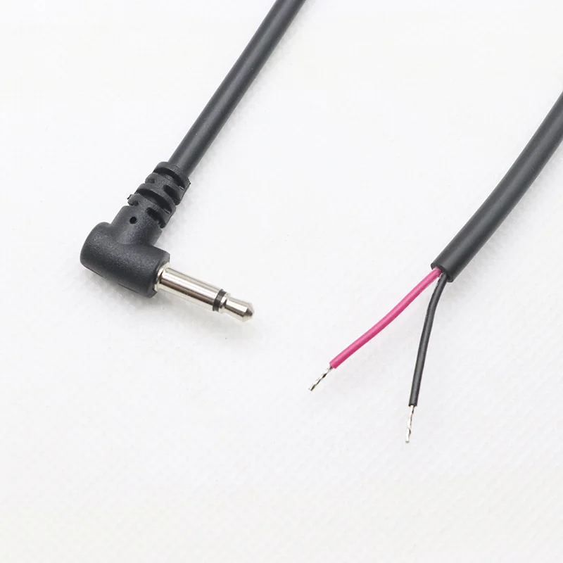 3.5mm-1-8-Male-TS-Mono-Plug-90-Degree-Right-Angle-Audio-Cable-with-Open-3.5mm-Male-Mono-Jack-Audio-Video-Cables