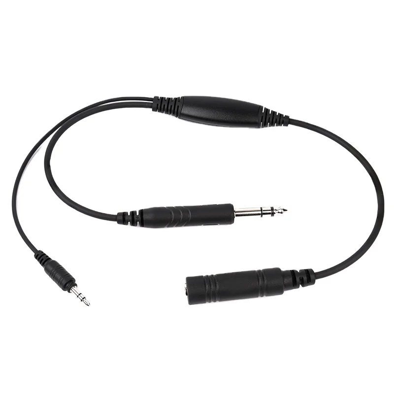 3.5mm-Aircraft-Audio-Cable-for-Smartphone-Recording-Aviation-Headset