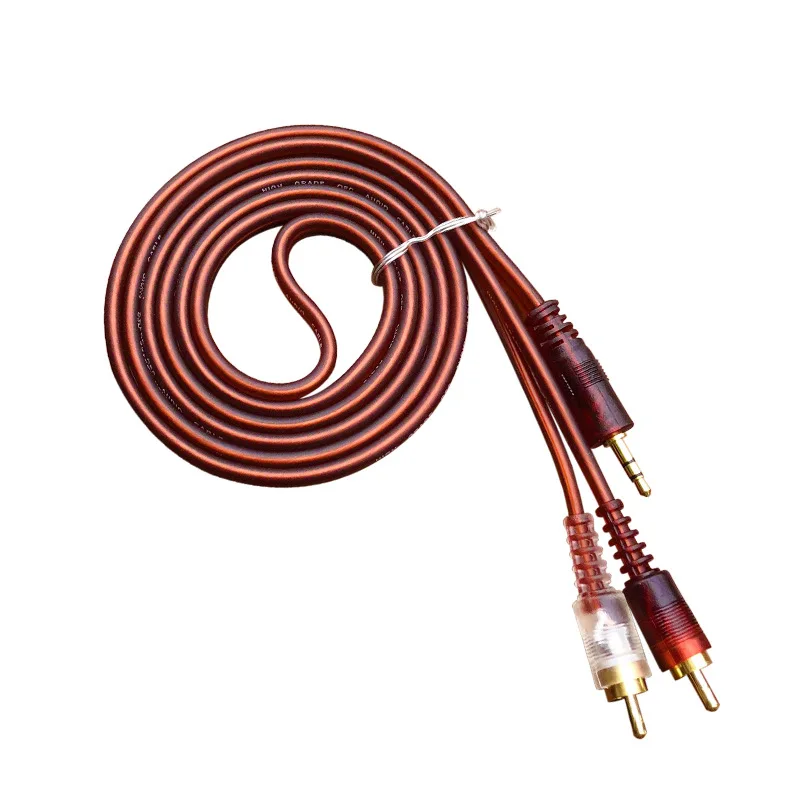 3.5mm-One-To-Two-Audio-Lotus-Cable-RCA-Plug-PVC-Jacket-for-Mobile-Phone-Computer-Subwoofer-Speaker