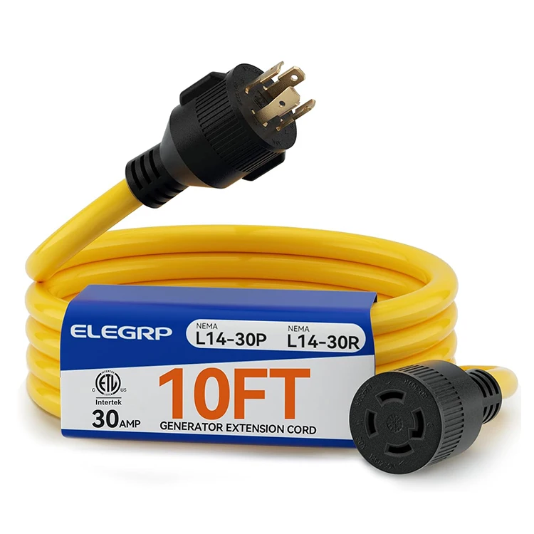30-50-Amp-10-Gauge-Outdoor-US-Industrial-Heavy-Duty-Generator-RV-Electric-Power-Cords-Extension-Cord