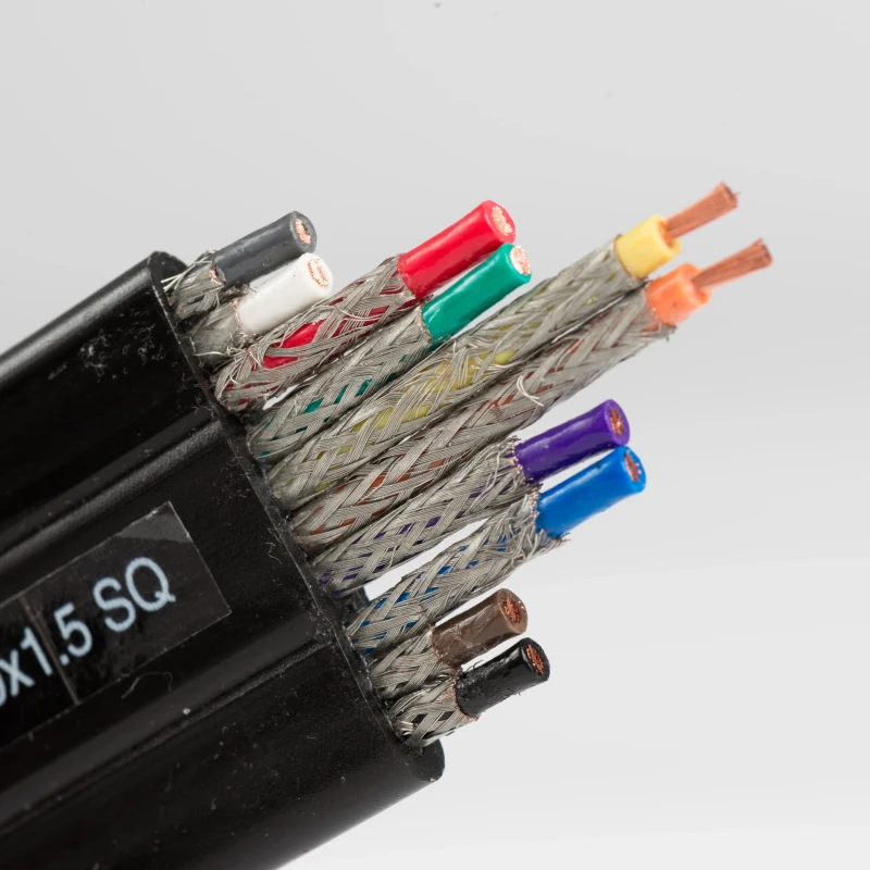 300-500-V-Special-PVC-Compound-Cold-flexible-Flame-retardant-Flat-Cable