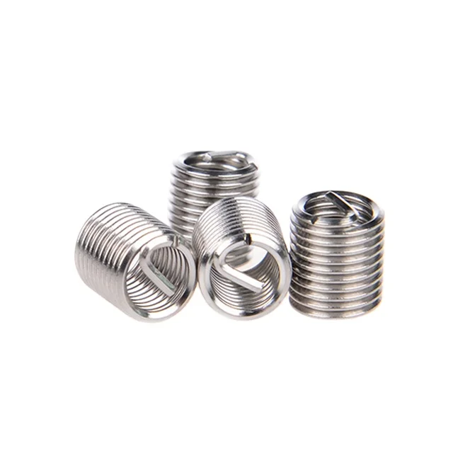 304sus-Aluminium-Metric-Coarse-Fully-Threaded-Right-Hand-Polished-Wire-Screw-Sleeve-Tailless-Thread-Insert