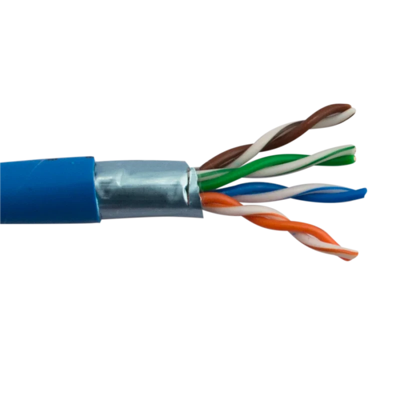 305m-Roll-FTP-Cat5e-Communication-Cable-4Pair-24AWG-Bare-Copper-CCA-Dual-Conductor-for-Computer-LAN-Networks