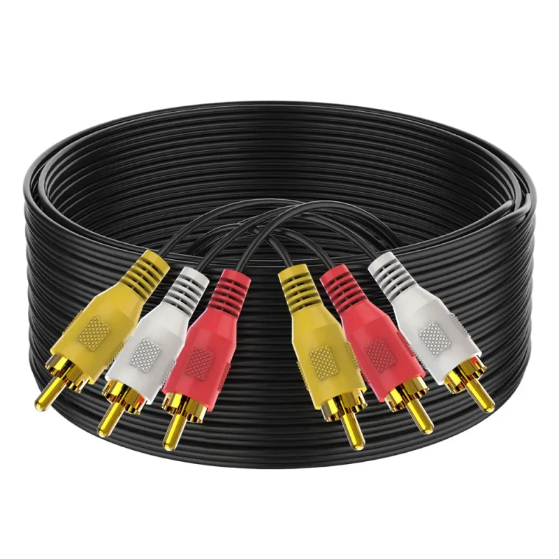 3RCA-to-3RCA-Male-AV-Cable-Gold-Plated-Stereo-Audio-Video-Cord-Oxygen-Free-Copper-Wire-for-DVD-TV-Amplifier-Home-Theater
