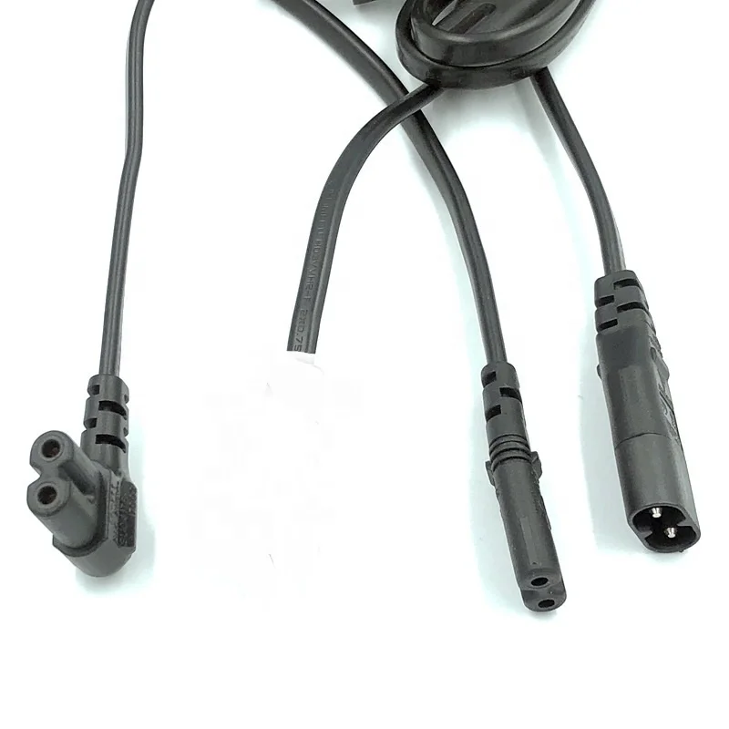 3ft-Black-18AWG-Right-Angle-C7-to-C8-Extension-Power-Cord-Cable