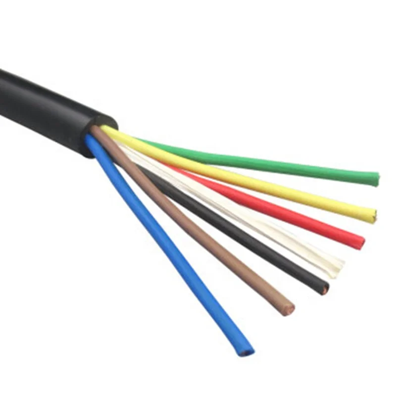4-6-10mm-Multi-Core-Copper-Core-PVC-Insulated-PVC-Sheathed-Braided-Shielded-KVVP-Control-Cable-300-500V-Overhead-Use