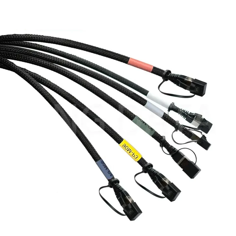 4-6-Channel-Cat5e-RJ45-Ethernet-Snake-Cable-with-Combination-Shielding-Male-to-Male-40cm-CE-ROHS-CPR-Certified