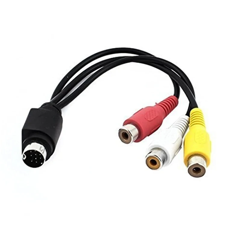 4-8-9-Pin-Mini-Din-to-RCA-Cable-Mini-Din-AV-S-Video-3-RCA-Female-Coaxial-for-Laptop-PC-TV-Monitor-Speaker-DVD-Player