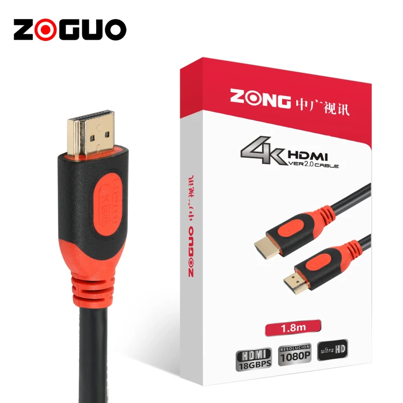 4K-2.0V-Cable-Gold-Plated-PVC-Jacket-18Gbps-High-Speed-for-Projector-TV-DVD-Players-Monitor