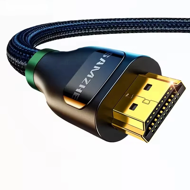 4K-60Hz-Braiding-Nylon-HDTV-Cable-2.0-Version-30u-Gold-Plated-Thread-Flexible-Double-Shielding-Projector-Monitor-Laptop