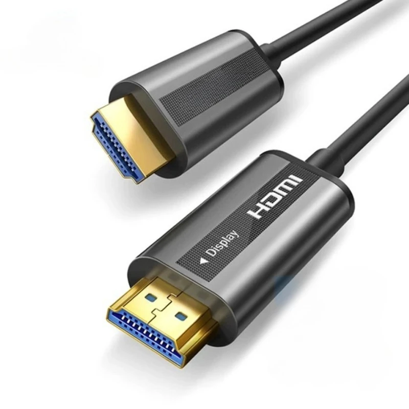 4K-8K-AOC-48Gbps-Ultra-Speed-Fiber-Optic-Braided-PVC-Jacket-2.1-HDMI-Cable-for-PS5-Gaming-Monitor