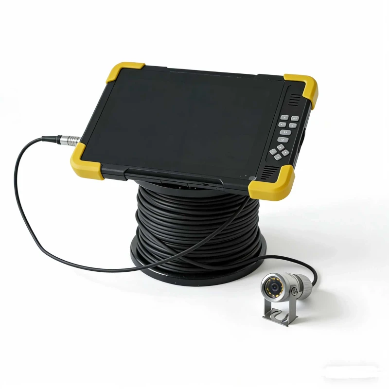 4K-Analog-10-Inch-5MP-Underwater-Submarine-Sewer-Borehole-Inspection-Camera-Night-Vision-DVR-Kits