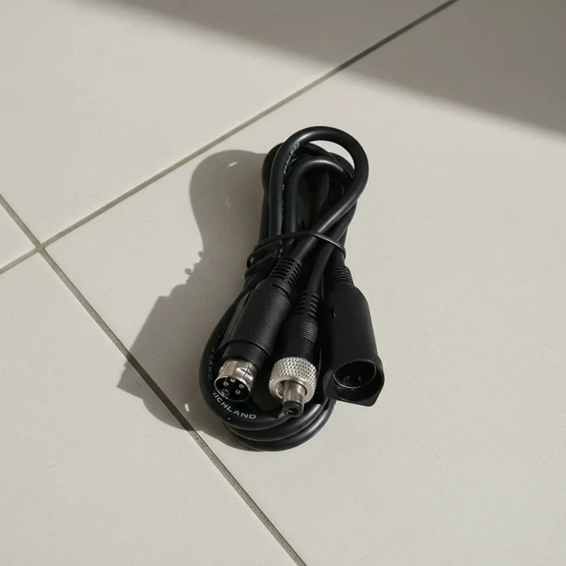 4P-Rectangular-Cable-Assembly-12V-2-Amp-Tin-Coated-Conductors-IP20-Nylon-Housing-for-AV-and-LED-Installations