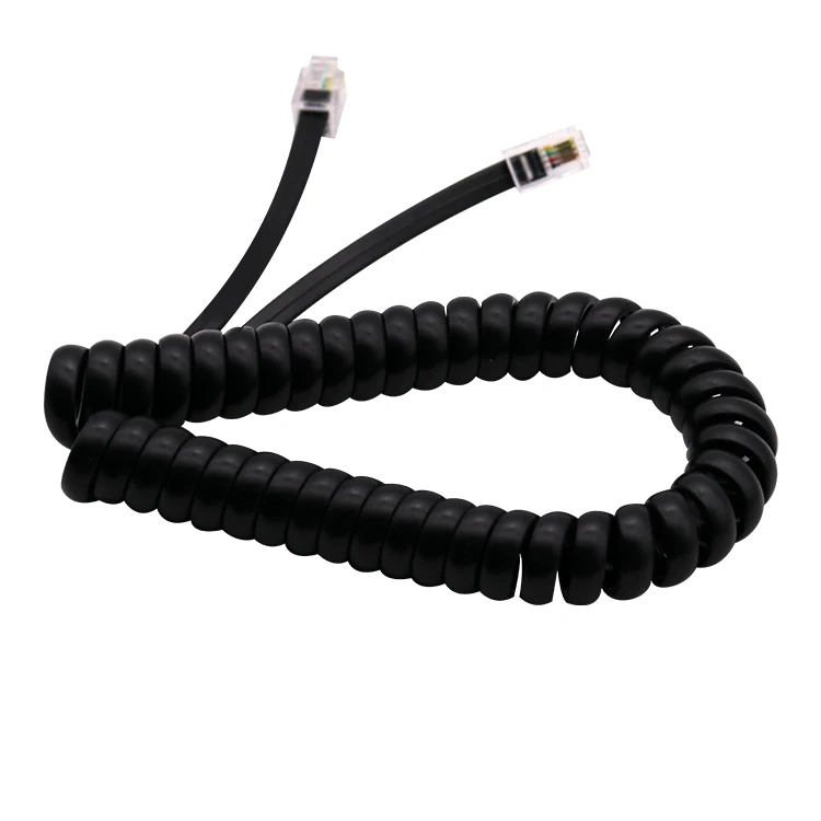 4P4C-Telephone-Cable-Coiled-Handset-for-Landline-Phone-Communication-Cables