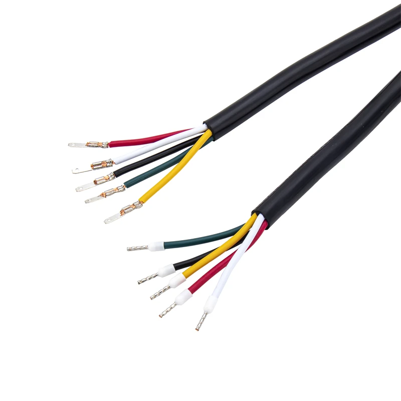 5-core-Power-Wire-Cable-Reel-EU-3-Outlets-Stripped-Home-Appliance-Instrumentation-Plug-Standard-EU-Power-Cord-Extension-Cord