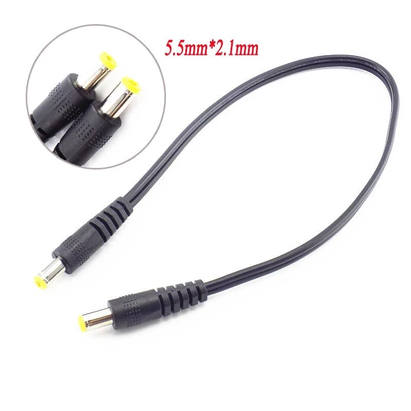 5.5-x-2.1mm-DC-Male-to-Male-Jack-AV-Audio-Player-Power-Plug-Male-Adapter-Connector-Cable-Extension-Power-Supply-Cords