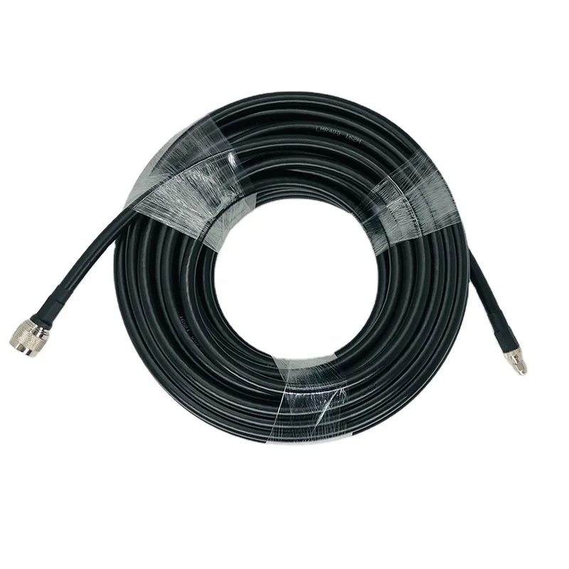 50-Ohm-LMR400-Coaxial-Cable-Assembly-N-Male-to-SMA-Male-10M-Length-VSWR-1.25
