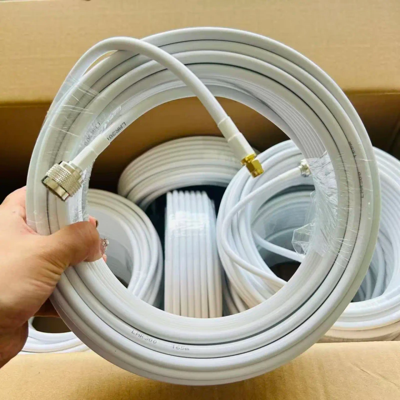 50-Ohm-RG58-Coaxial-Cable-25M-PVC-Insulated-N-Male-to-SMA-Male-Connector-Antenna-Cable