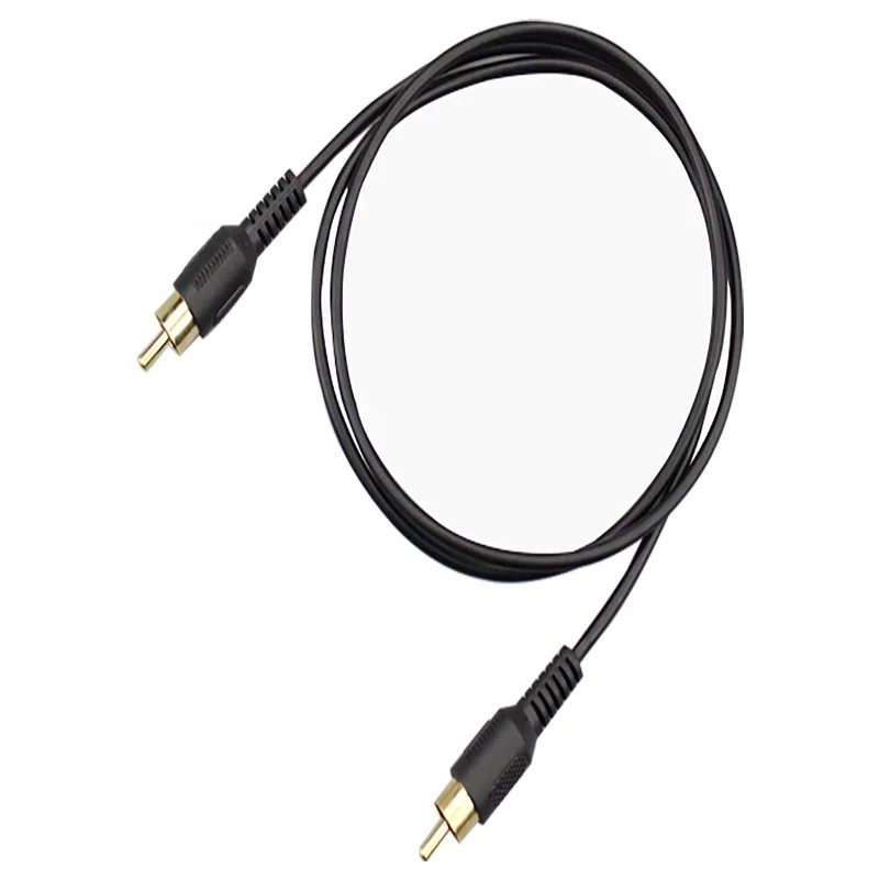 500mm-Communication-Wires-And-Cables-PVC-300V-RCA-Speaker-Cable-Digital-Video-Cable