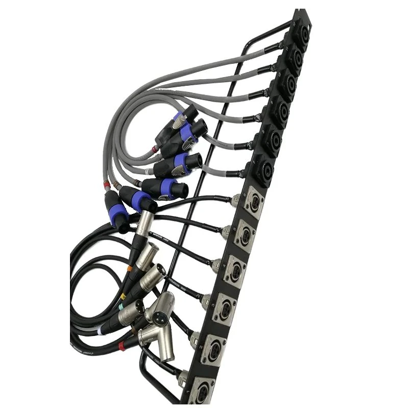 50cm-Length-1U-12-Way-Ohm-Female-and-Male-Audio-Signal-Cable-Cannon-Balance-XLR-Microphone-Mixed-Power-Cable