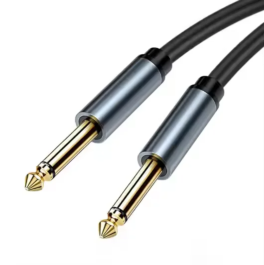 6.35mm-2-Core-Large-3-Core-Stereo-Audio-Video-Cable-for-Musical-Instruments-Electric-Microphone-Mixer-Male-to-Male
