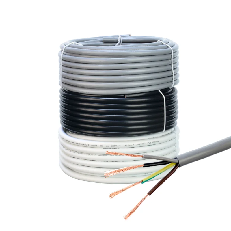 60227-IEC-52-RVV-300-300V-4-Core-Low-Voltage-Industrial-Electric-Power-Cable-2.5mm-Pure-Copper-PVC-Jacket-VDE-Certificate-IP44
