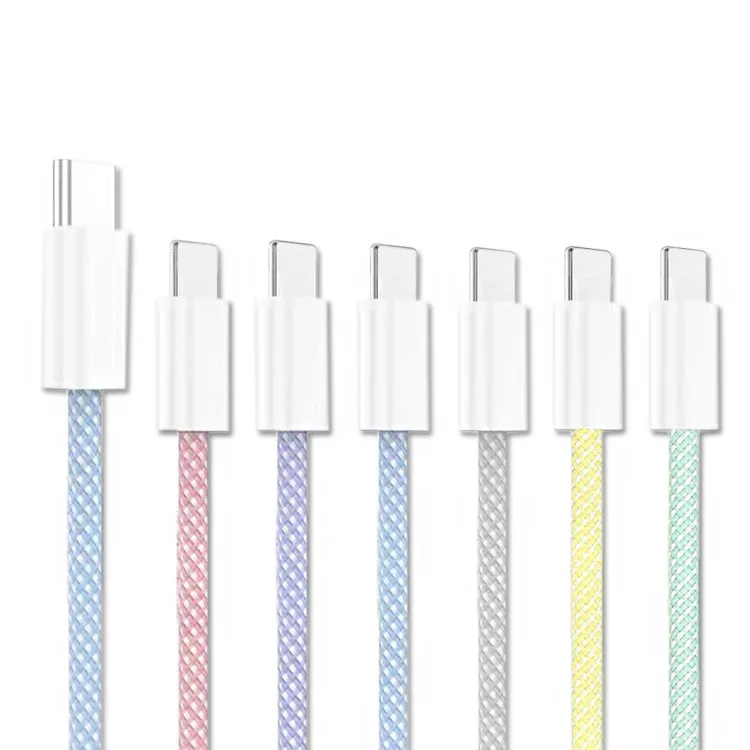 60W-Fast-Charging-USB-C-to-USB-C-Nylon-Jacket-Data-Cable-for-Laptops-Computers-for-Smart-Devices