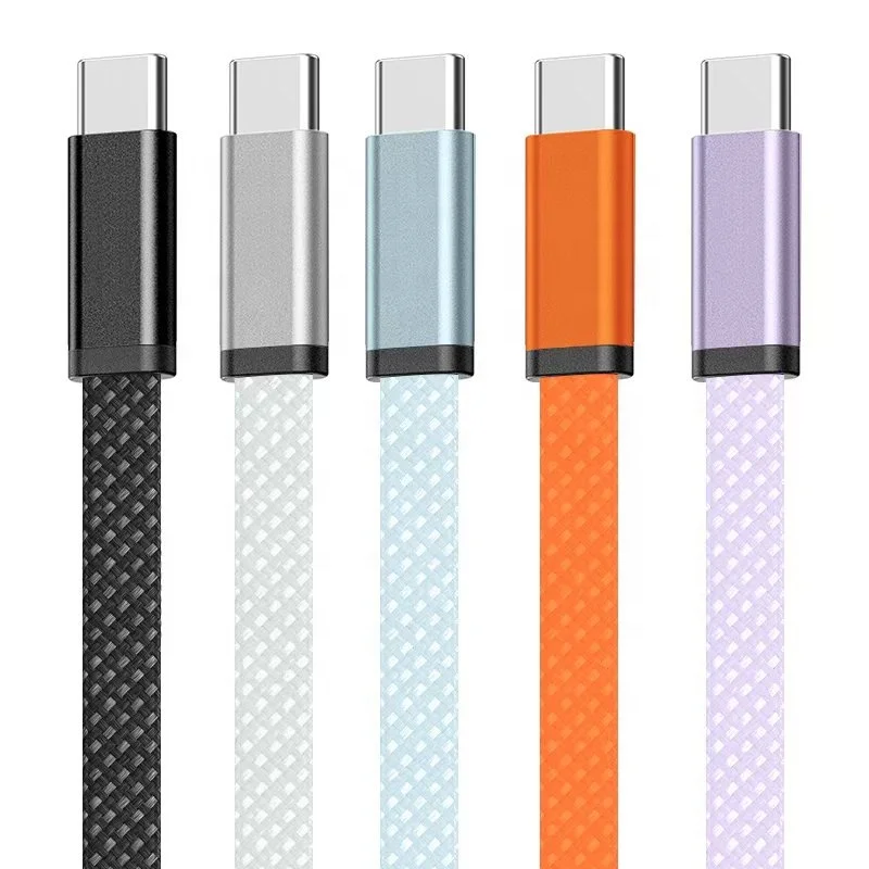 60W-USB-C-to-USB-C-Type-C-Nylon-Braid-Fast-Charging-Data-Cable-for-for-iPhone-Series-15-16-17-Tablet-Earphone-Samsung-S24-S23