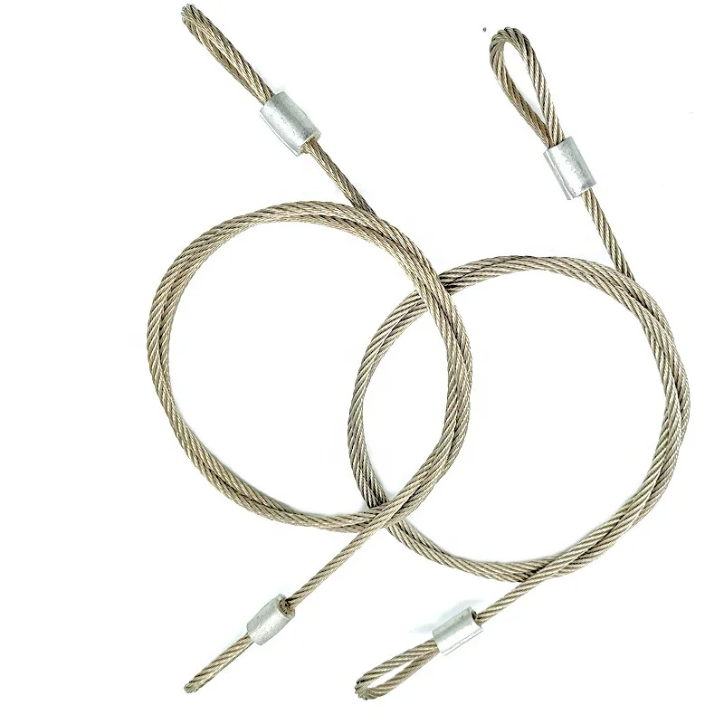7x7-7x19-Braided-Galvanized-Steel-Wire-Rope-Stainless-Steel-Cable-with-Aluminum-Fitting