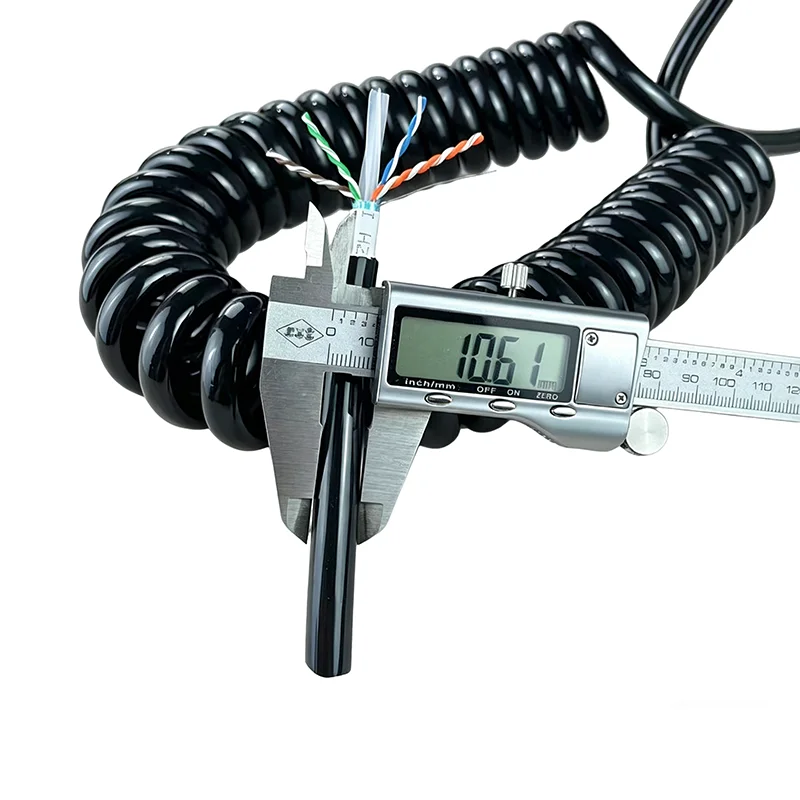 8-core-28AWG-26AWG-High-Quality-RJ12-RJ11-6P6C-6P4C-Telephone-Cable-Retractable-Spiral-Coil-Handset-Cord-Telephone-Cables