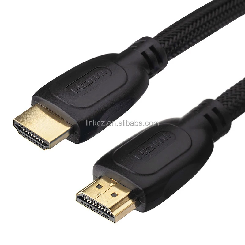 8K-High-Speed-Braided-HDMI-to-HDMI-Cable-30AWG-3D-4K-60Hz-Gold-Plated-Male-to-Male