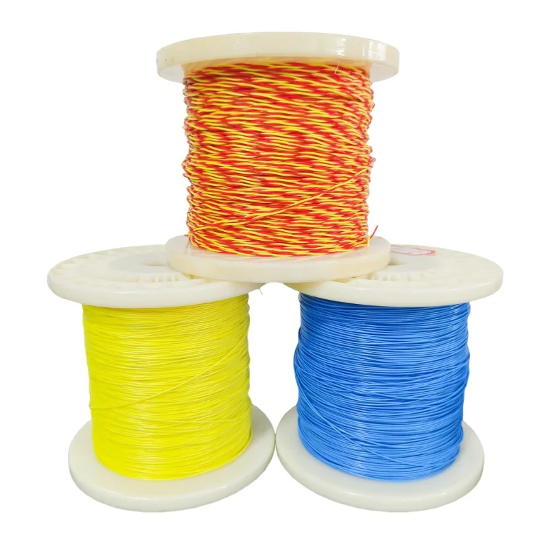 9-AWG-6.0mm-Flexible-Single-Core-Stranded-Tinned-Copper-Wire-PFA-Insulation-IP68-Rated-65-250-Temperature-Electrical
