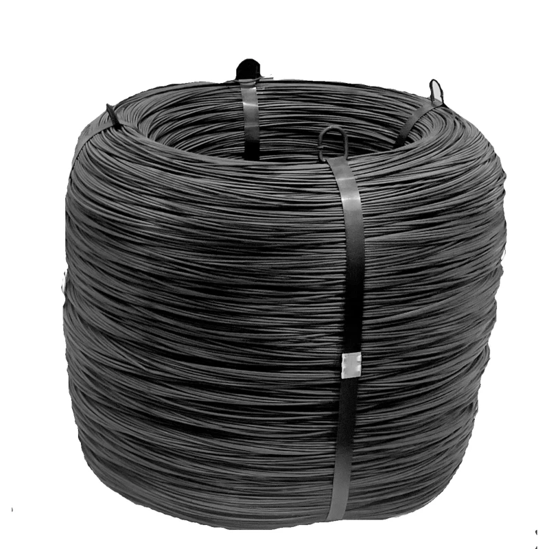 9-Gauge-Black-Annealed-Steel-Wire-Low-Carbon-Binding-Coil-Stem-Waste-Plastic-Packing-Wire