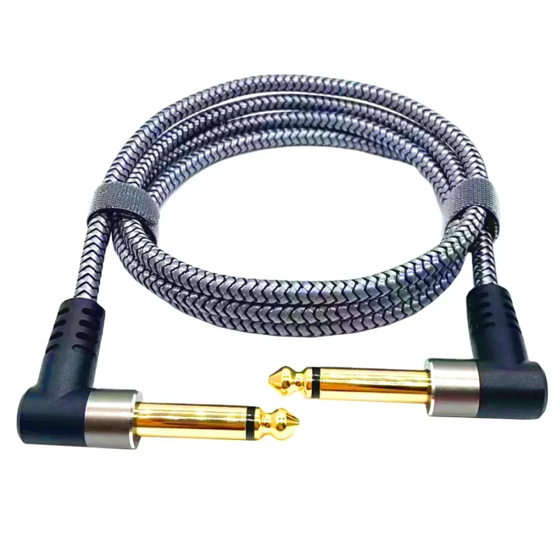 90-Angle-to-Angle-Guitar-Patch-Cord-Cables-Effects-Cable-Bass-Guitar-Leads-Wire-for-Effect-Pedal-Cable