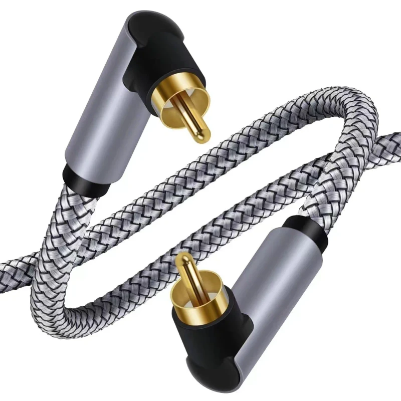 90-Degree-Double-Elbow-RCA-Coaxial-4K-DVD-Player-Camera-Compatible-HIFI-Digital-Audio-Cable-SPDIF-Subwoofer-Speaker-Connection