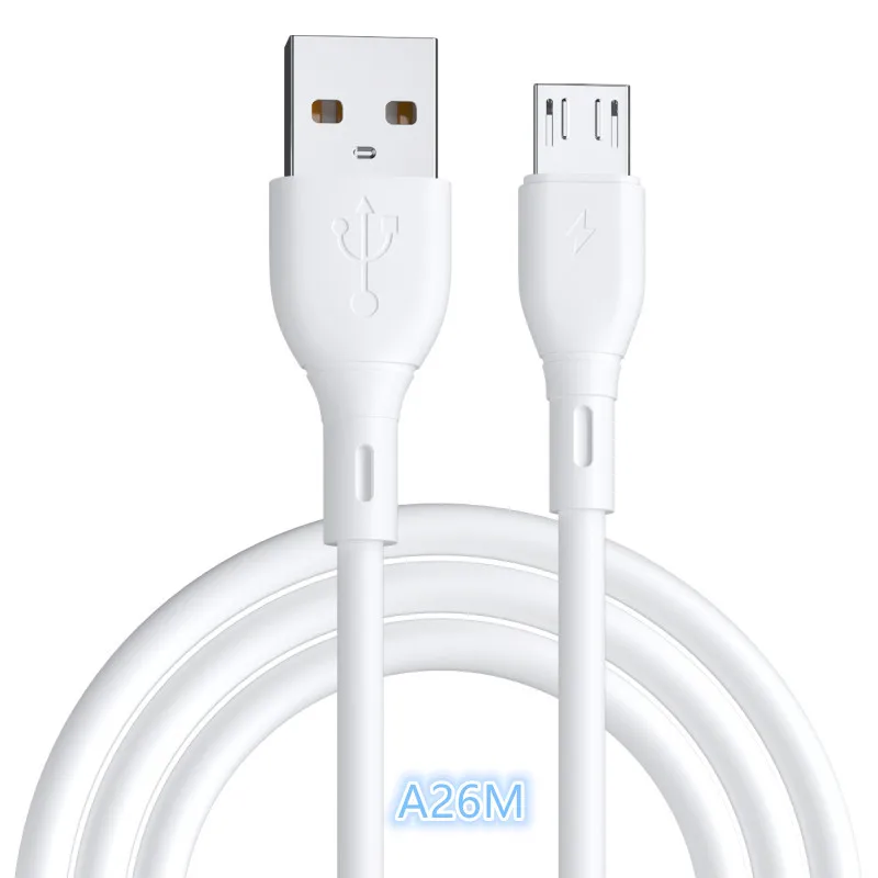 A26M-0.9M-PVC-Micro-USB-Data-Cable-for-Android-V8-6A-Fast-Charging-USB-2.0-Data-Line-for-Mobile-Phones-and-Computers