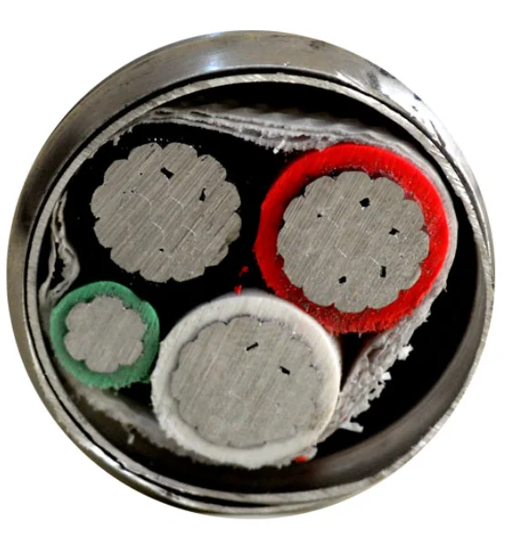 ACWU-90-AC90-Teck90-CUL-Listed-6-3-AL-Interlock-Armour-Electrical-BX-Wire-Cable-3c-500mcm