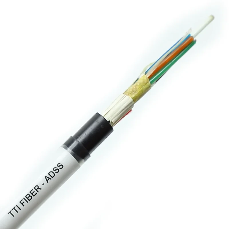 ADSS-24-48-96-Core-Singlemode-All-Dielectric-Self-Supporting-Fiber-Optic-Cable-Single-Double-Jacket-Aerial-Power-Line-Span