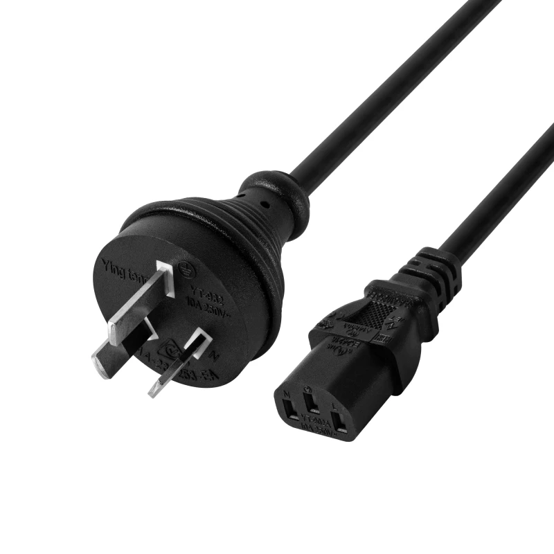 AU-Standard-10A-15A-250V-3-Prong-Plug-IEC-C13-C5-Power-Cable-AU-3-Pin-Power-Cord