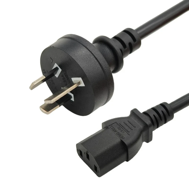 AU-Standard-10A-250V-3-Prong-Plug-IEC-C13-C5-Power-Cable-AU-3-Pin-Power-Cord