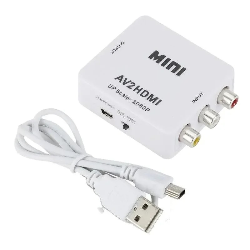 AV-to-HDMI-Adapter-1080P-HDTV-Video-Composite-Converter-RCA-to-HDTV-CVSB-L-R-Video-Scaler-Converter-Box