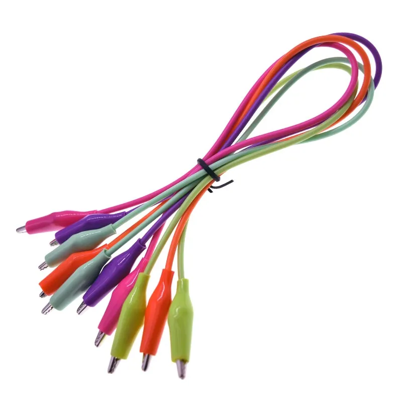 Alligator-Clip-Test-Lead-Cable-Set-Soldered-Current-Probe-Wires-for-Circuit-Connection