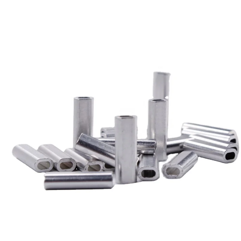 Aluminium-Double-Sleeve-8-Type-Aluminium-Crimp-for-Longline-Fishing-Gears-and-Commercial-Fishing-Gears