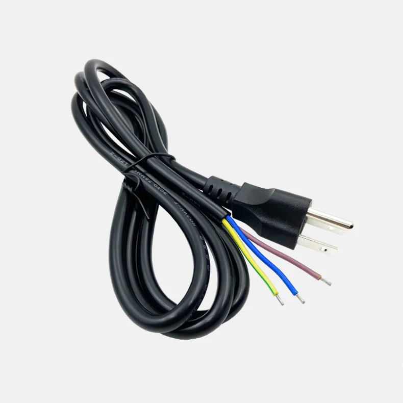 American-3-Pin-Prong-Plug-Cable-USA-3Pin-18-16AWG-Power-Cord-US-Plug-PC-Power-Extension-Cord-American-AC-Power-Plug