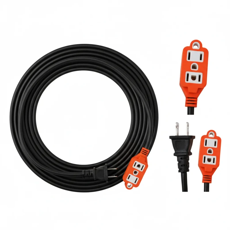American-Extension-Cable-American-Socket-Line-American-Standard-Two-Plug-Power-Cord-3-5-10-Meters